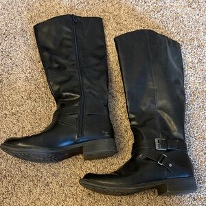 Style & Co. Black Heeled Boots